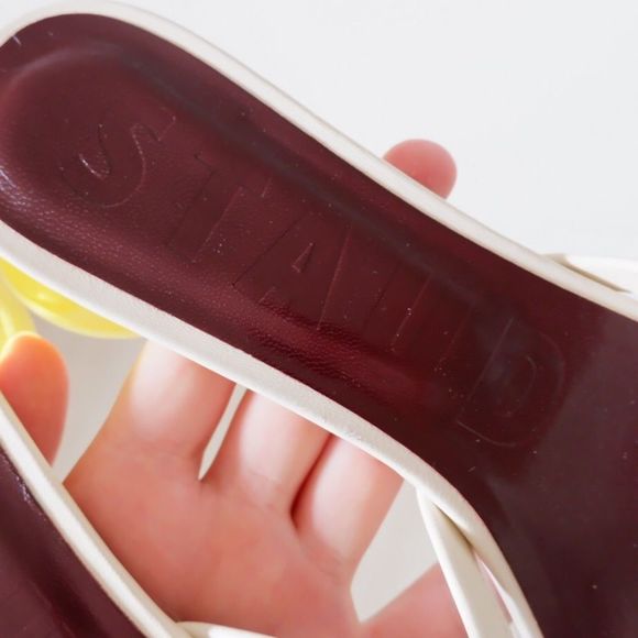 STAUD SIMONE MULES IN GOLDIE - Picture 6 of 9